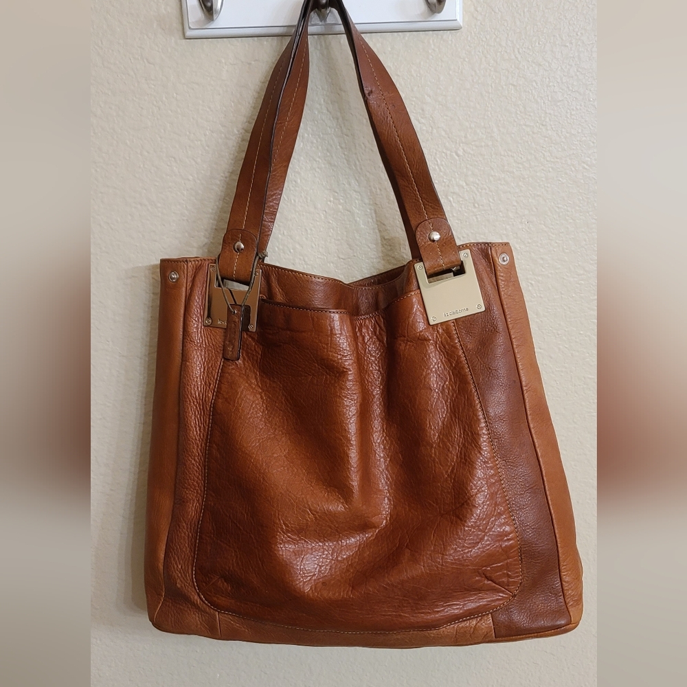 Liz Claiborne Leather Boho Tote
